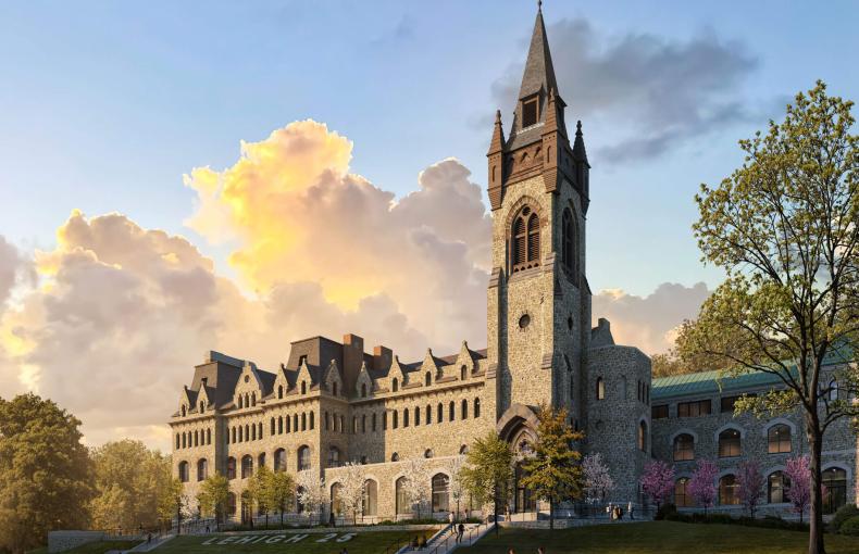 Rendering of Clayton University Center exterior