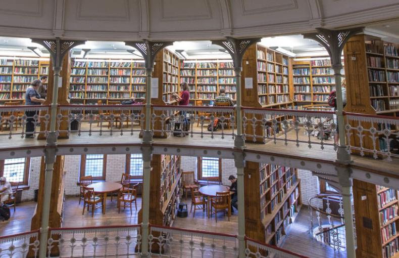 Linderman Library Rotunda